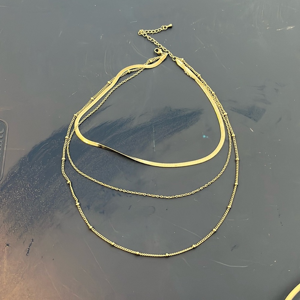 Three necklaces in one